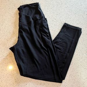 Aerie Offline Cross Over Waist Leggings Size Large